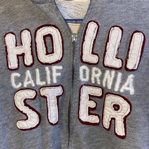 Hollister Sweaters - Hollister Large Zip Hoodie